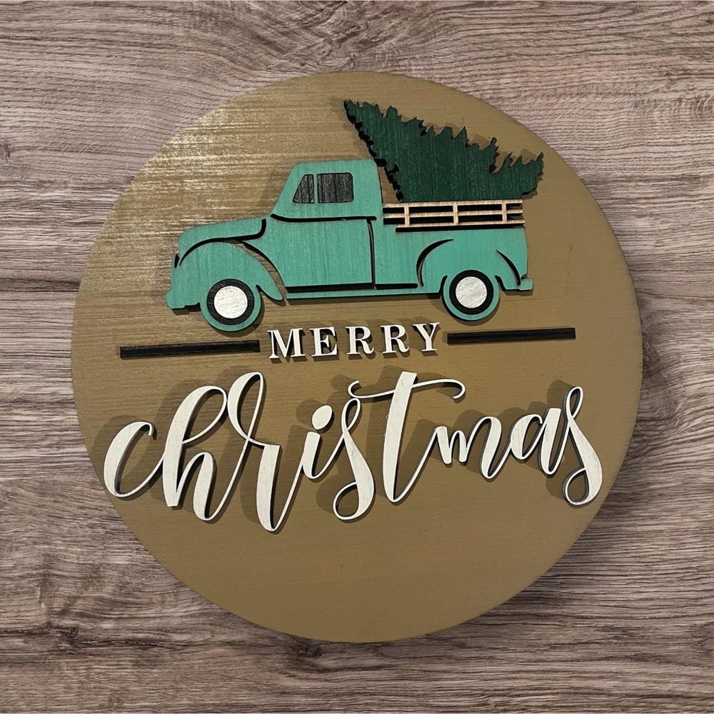 Handmade Laser Cut Christmas Home Decor Seasonal